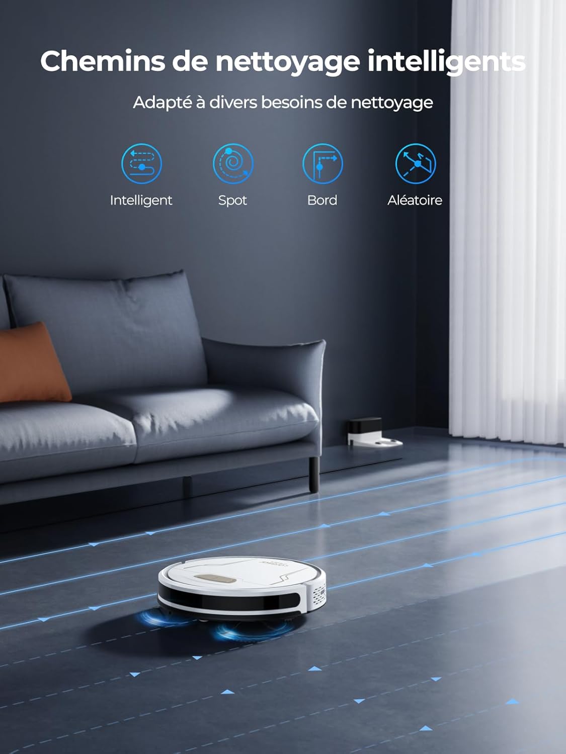 Laresar Evol 3s - Robot Aspirateur Laveur 3 En 1
