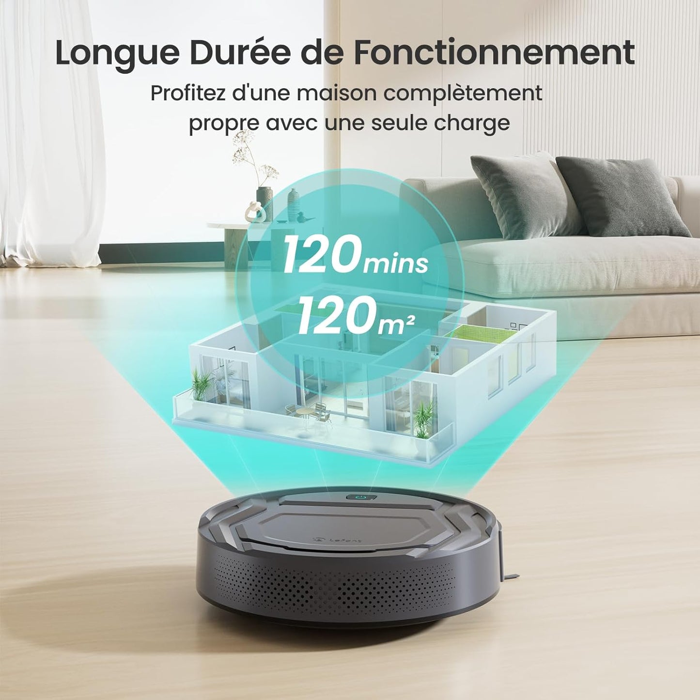 Lefant M210 Pro Aspirateur Robot