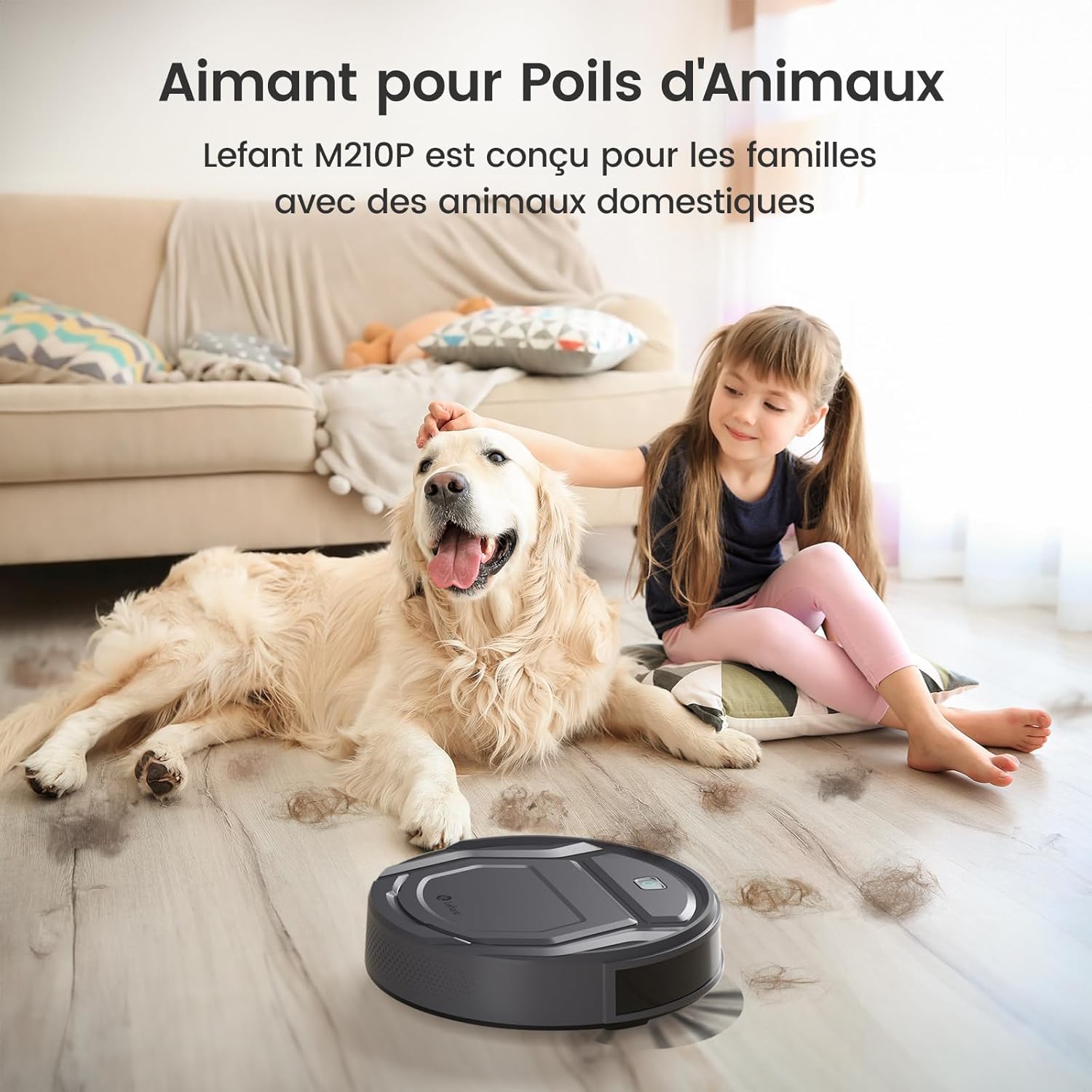 Lefant M210 Pro Aspirateur Robot