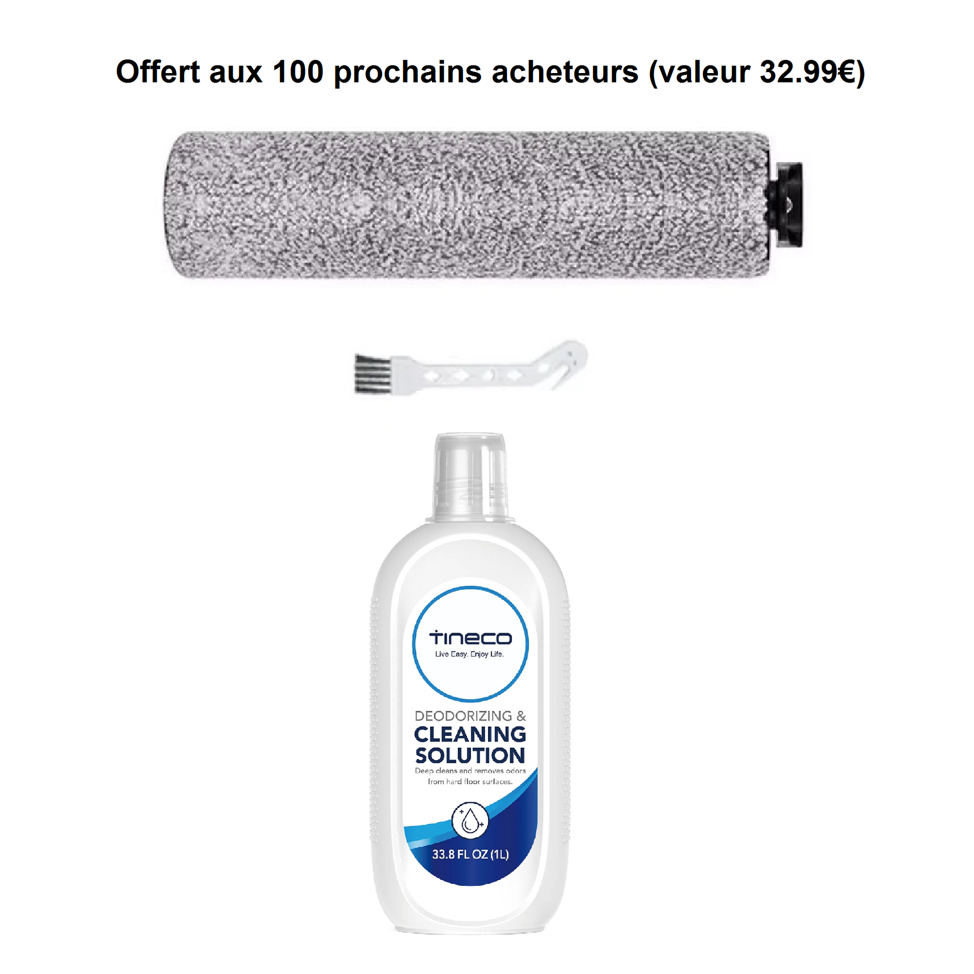 Tineco Floor One S3 Breeze Aspirateur Laveur Eau et Poussière