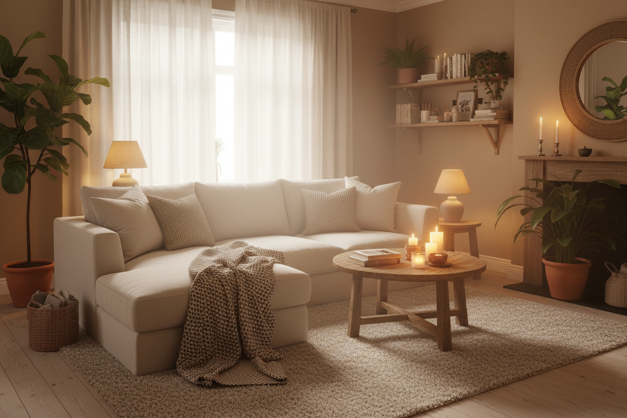 interieur dune maison cosy